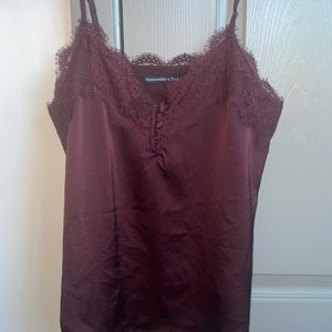 XS Abercrombie & Fitch Red Tank Top